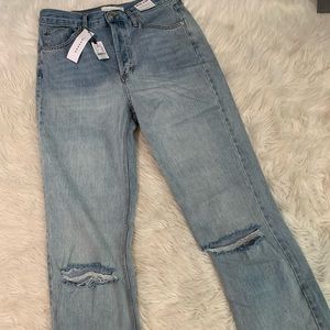 Topshop High Waisted Jeans - Straight
